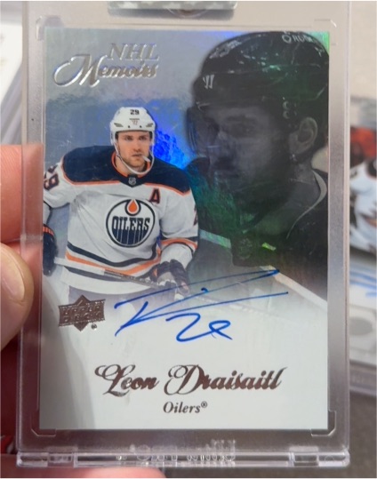 2019-20 Upper Deck Ice #3 Leon Draisaitl — front