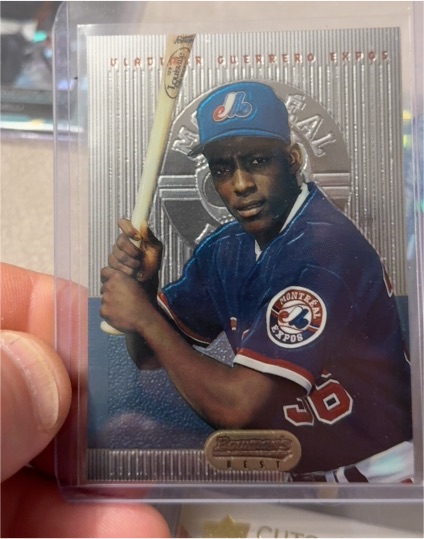 1995 Bowman's Best #2 Vladimir Guerrero Rookie Card — front