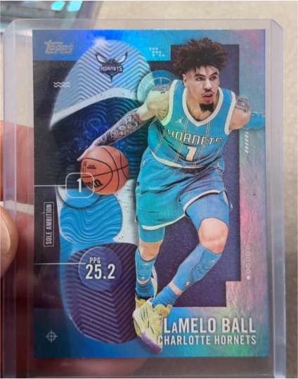 2025-26 Topps #SA-8 LaMelo Ball Sole Ambition — front