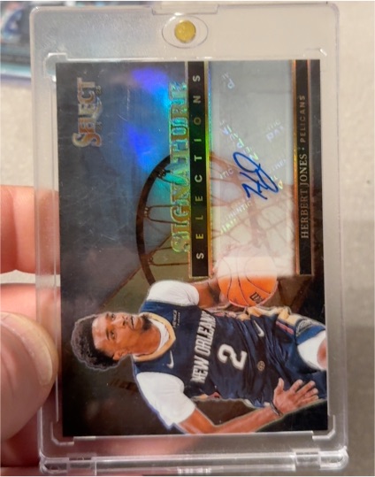 2024-25 Panini Select Signature Selections #SS-HER Herbert Jones — front