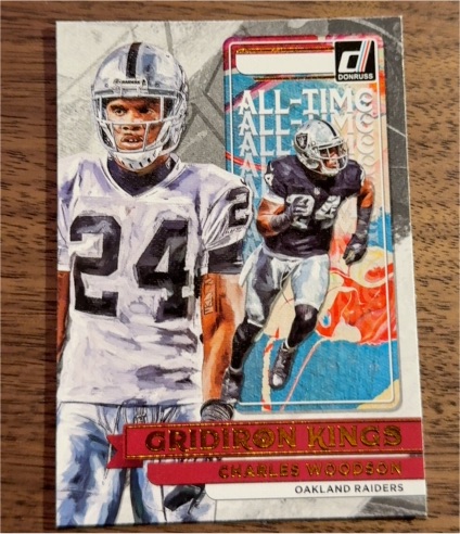 2022 Donruss All-Time Gridiron Kings #AT-10 Charles Woodson — front