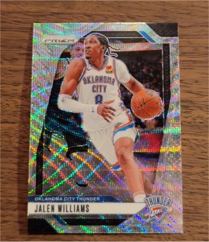 2024-25 Panini Prizm #65 Jalen Williams — front