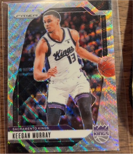 2024-25 Panini Prizm #7 Keegan Murray — front