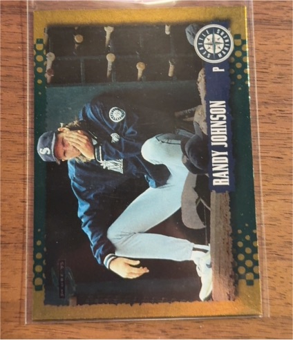 1995 Score Gold Rush #222 Randy Johnson — front
