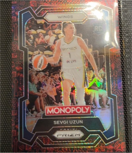 2024 Panini Prizm Monopoly WNBA #22 Sevgi Uzun — front