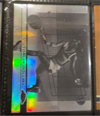 2024 Topps Chrome Tennis #4 Viktorija Golubic Negative Refractor — front