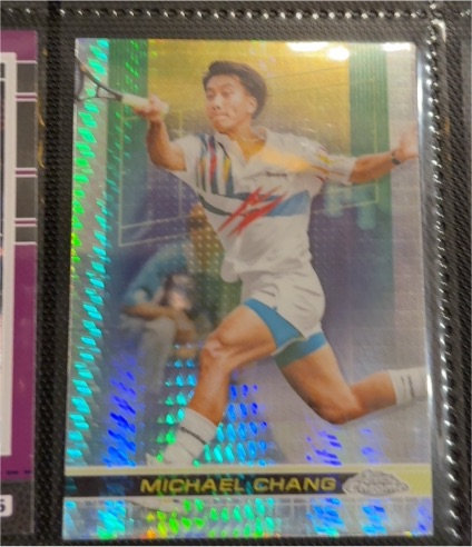 2024 Topps Chrome Tennis #179 Michael Chang — front