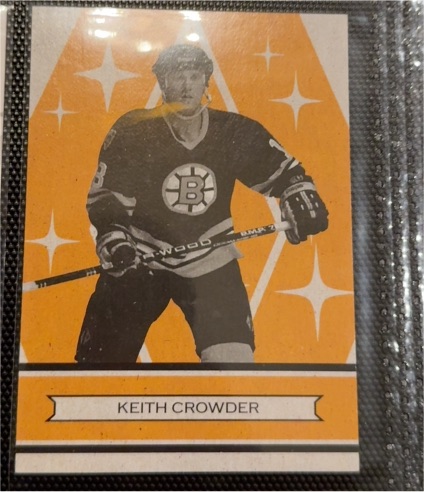 2023-24 Upper Deck Boston Bruins Centennial #21 Keith Crowder — front