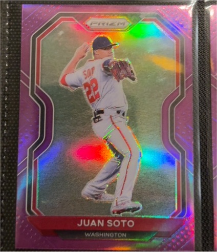 2021 Panini Prizm #203 Juan Soto — front