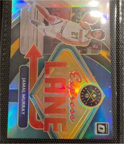 2020-21 Panini Donruss Optic #18 Jamal Murray Express Lane Denver Nuggets — front
