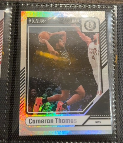2024-25 Donruss #187 Cameron Thomas — front