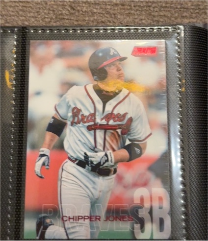 2018 Topps Stadium Club #125 Chipper Jones — front