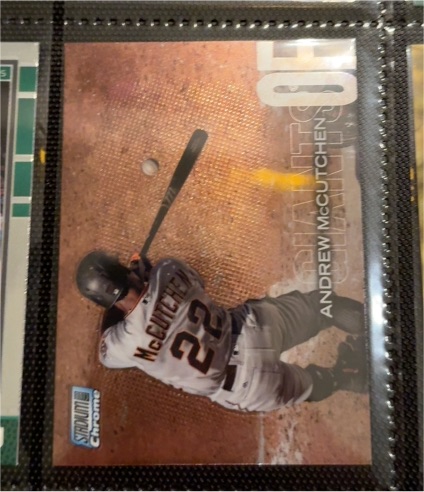2018 Topps Stadium Club #12 Andrew McCutchen — front