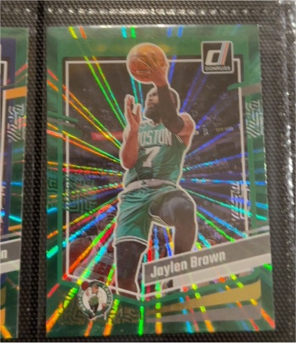 2023-24 Panini Donruss #128 Jaylen Brown — front