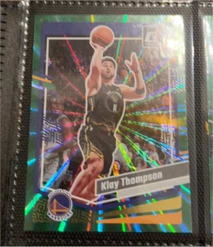 2023-24 Donruss #185 Klay Thompson — front