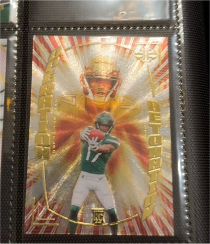 2022 Panini Illusions Operation Detonation #OD-27 Garrett Wilson — front