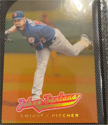 2005 Fleer Ultra #39 Johan Santana — front