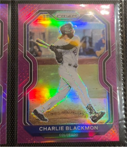 2021 Panini Prizm #150 Charlie Blackmon — front
