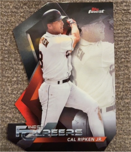 2018 Topps Finest Careers Die-Cut #FC-CR9 Cal Ripken Jr. — front