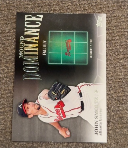 2012 Topps Mound Dominance #MD-14 John Smoltz — front