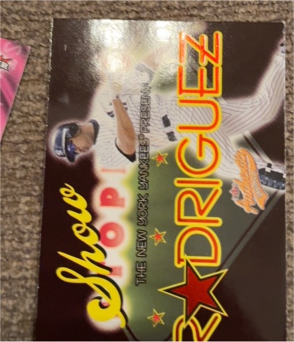 2005 Fleer Authentix Show Stoppers #4SS Alex Rodriguez — front