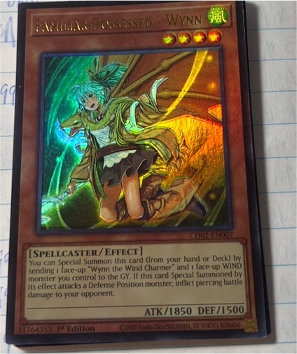 2020 Yu-Gi-Oh! CH02-EN007 Familiar-Possessed - Wynn — front