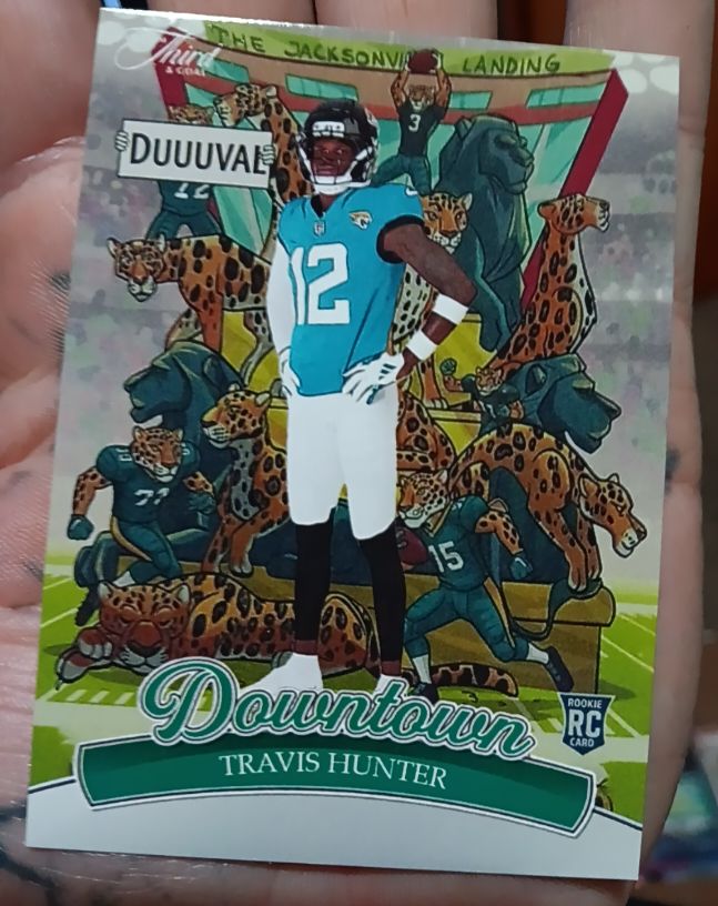 2025 Panini Donruss Downtown #13 Travis Hunter — front