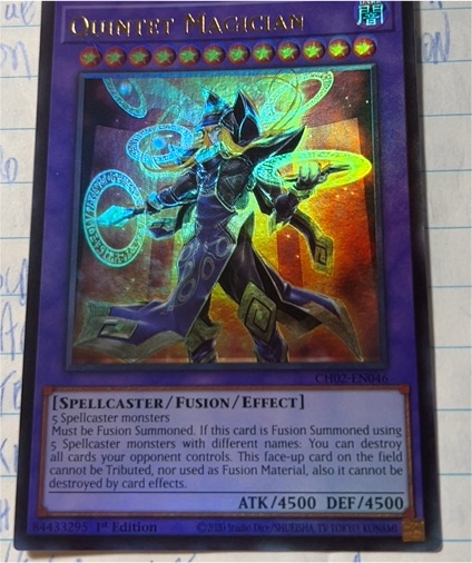 2013 Yu-Gi-Oh! CH02-EN046 Quintet Magician — front