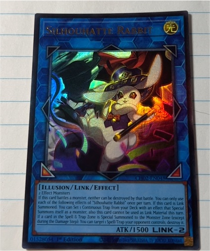 2025 Yugioh MP25-EN090 Silhouhatte Rabbit — front