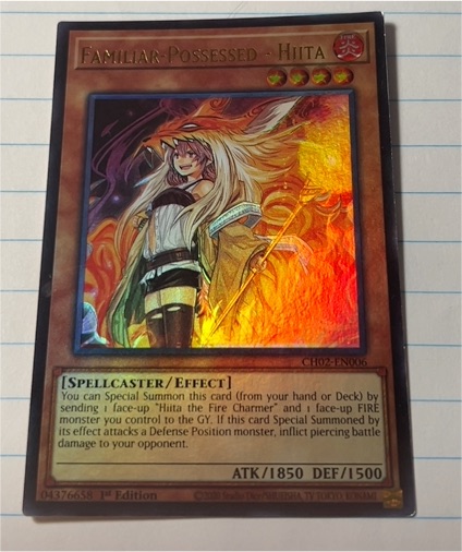 Yu-Gi-Oh! 2023 CH02-EN006 Familiar-Possessed - Hiita — front