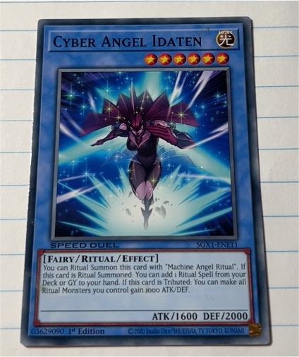 2020 Yu-Gi-Oh! Speed Duel #SGX1-ENE11 Cyber Angel Idaten — front