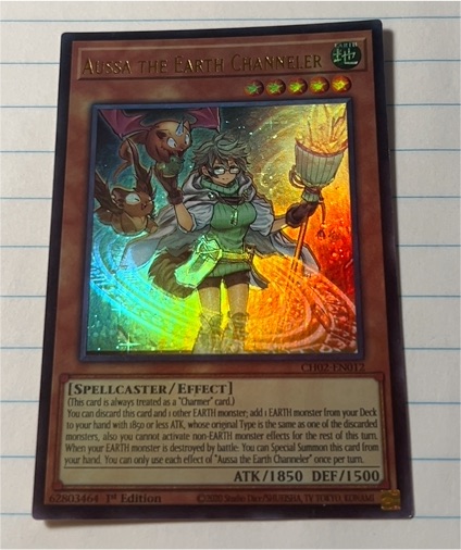2020 Yu-Gi-Oh! CH02-EN012 Aussa the Earth Channeler — front