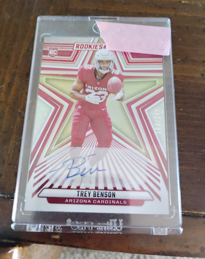 2024 Panini Rookies & Stars #193 Trey Benson — front
