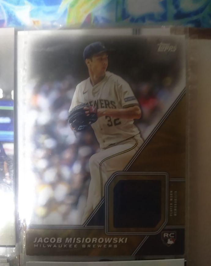 2026 Topps Major League Material Relic #MLM-JMI Jacob Misiorowski — front