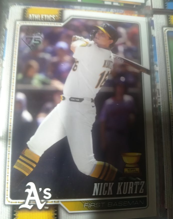 2026 Topps Series 1 #97 Nick Kurtz — front