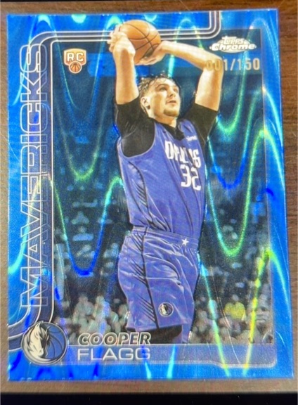 2025-26 Topps Chrome #251 Cooper Flagg — front