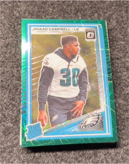 2025 Panini Donruss Optic #266 Jihaad Campbell — front