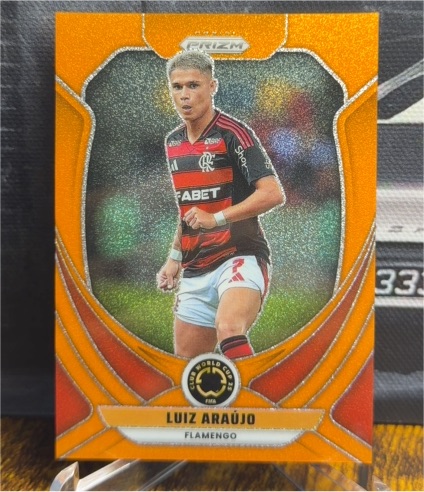 2025 Panini Prizm FIFA Club World Cup #107 Luiz Araújo — front