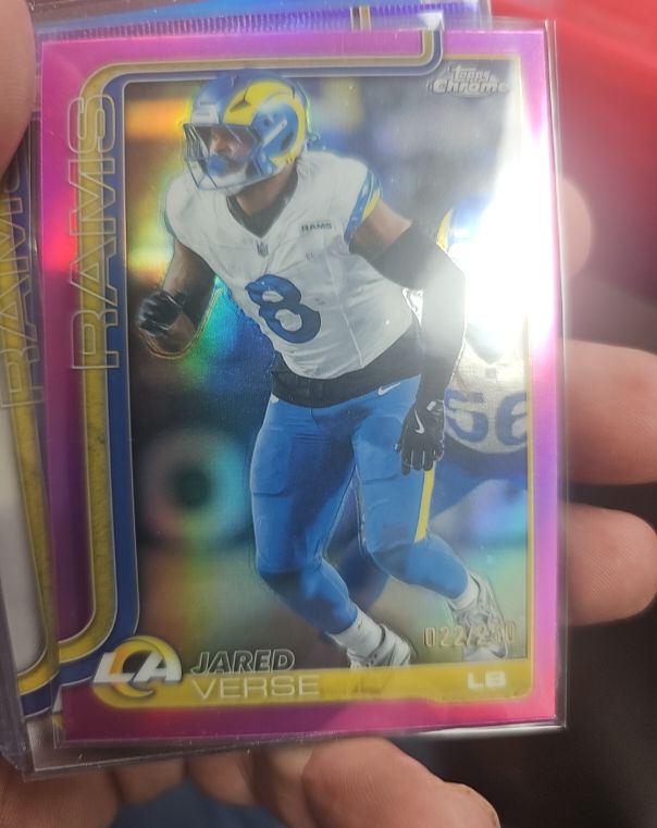 2025 Topps Chrome #173 Jared Verse — front