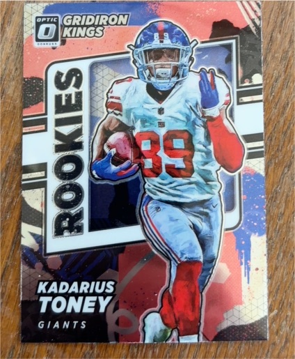 2021 Donruss Optic Gridiron Kings #RGK-10 Kadarius Toney — front