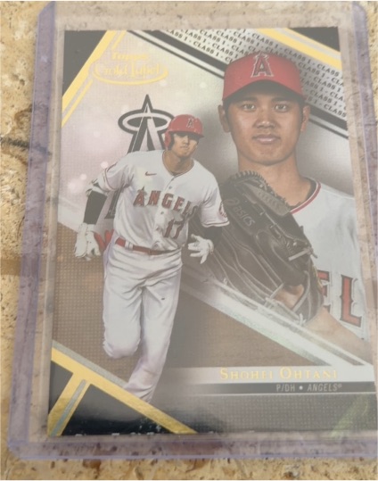 2021 Topps Gold Label #7 Shohei Ohtani — front