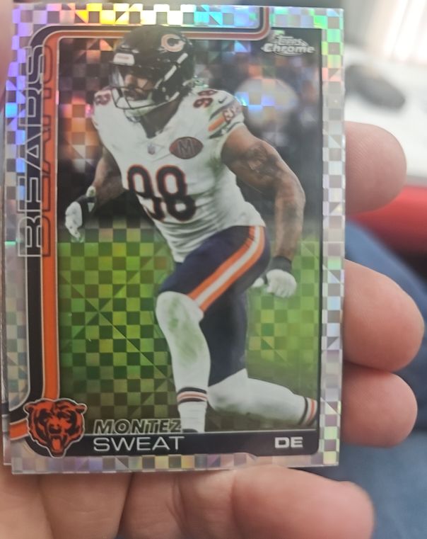 2025 Topps Chrome #56 Montez Sweat — front