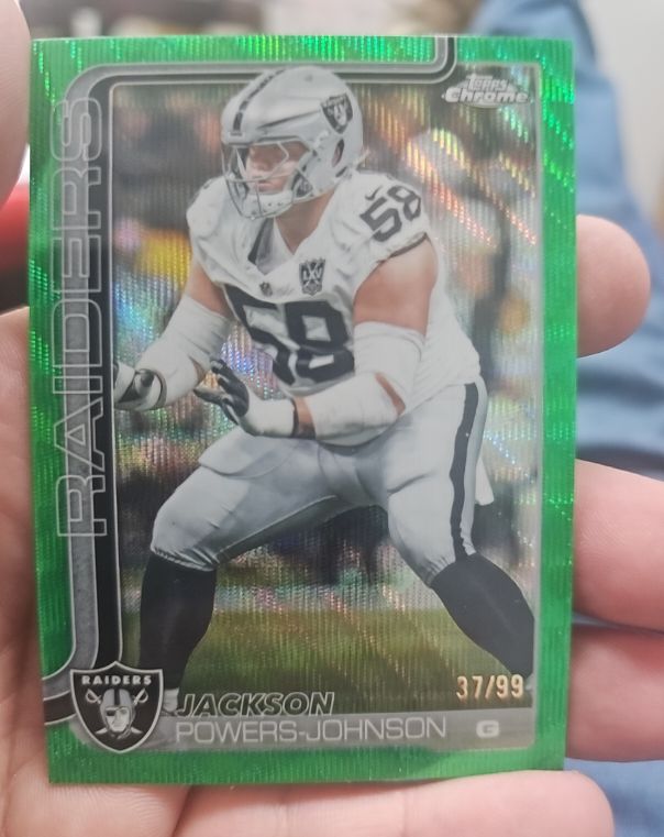 2025 Topps Chrome #177 Jackson Powers-Johnson — front