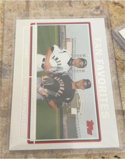 2004 Topps #694 Fan Favorites Ichiro Suzuki / Albert Pujols — front
