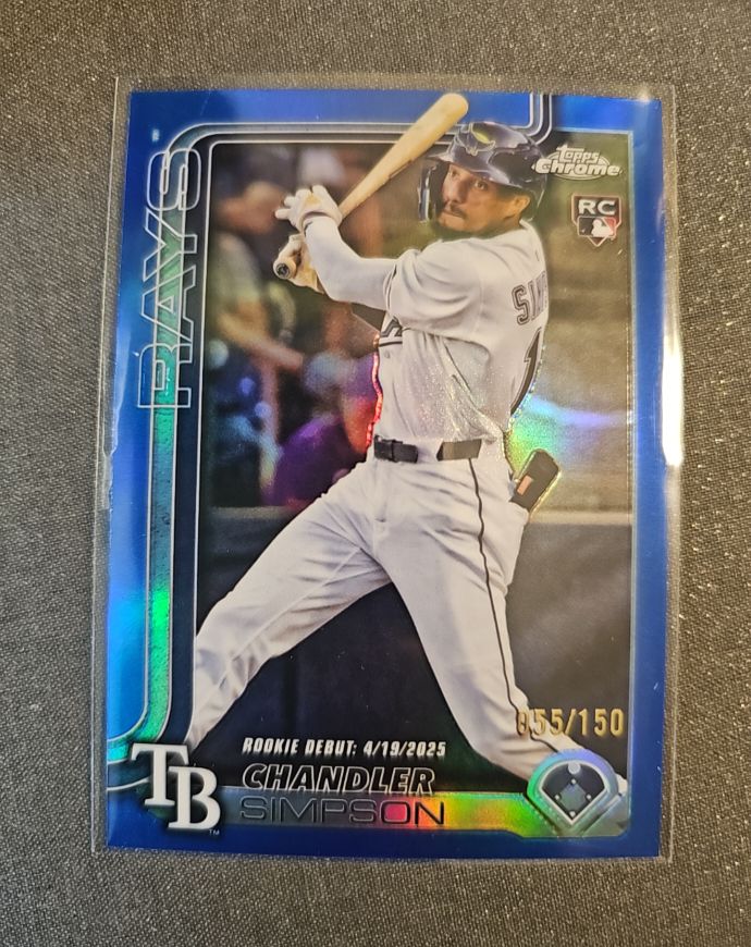 2025 Topps Chrome Update #USC17 Chandler Simpson — front