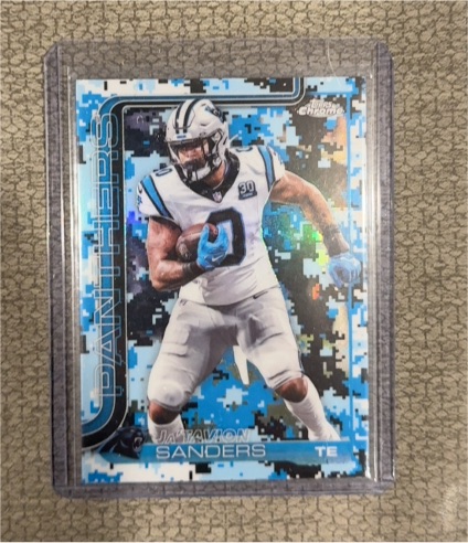 2025 Topps Chrome #45 Ja'Tavion Sanders — front