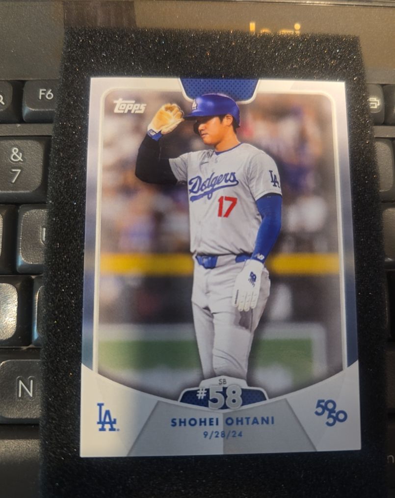 2024 Topps 50/50 #58 Shohei Ohtani — front