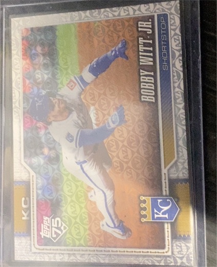 2026 Topps Series 1 #205 Bobby Witt Jr. — front