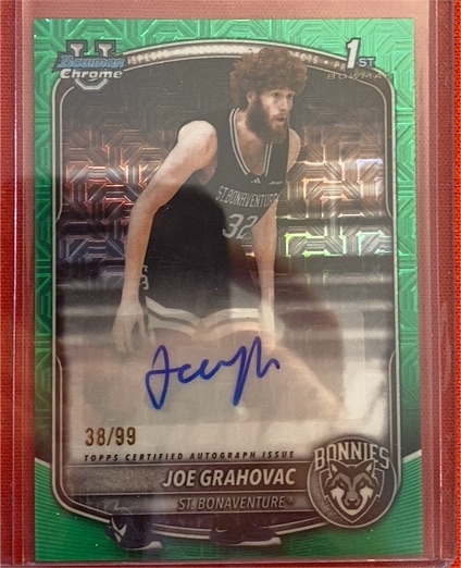 2025-26 Bowman Chrome #BCP-24 Joe Grahovac — front