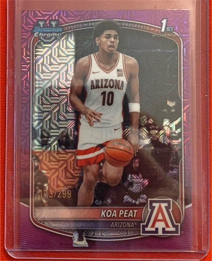2025-26 Bowman Chrome #BCP-3 Koa Peat — front